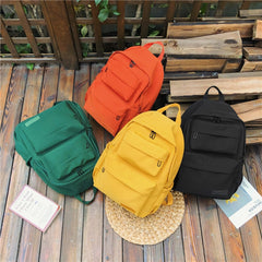 Waterproof Nylon Multi Pocket Travel Backpack