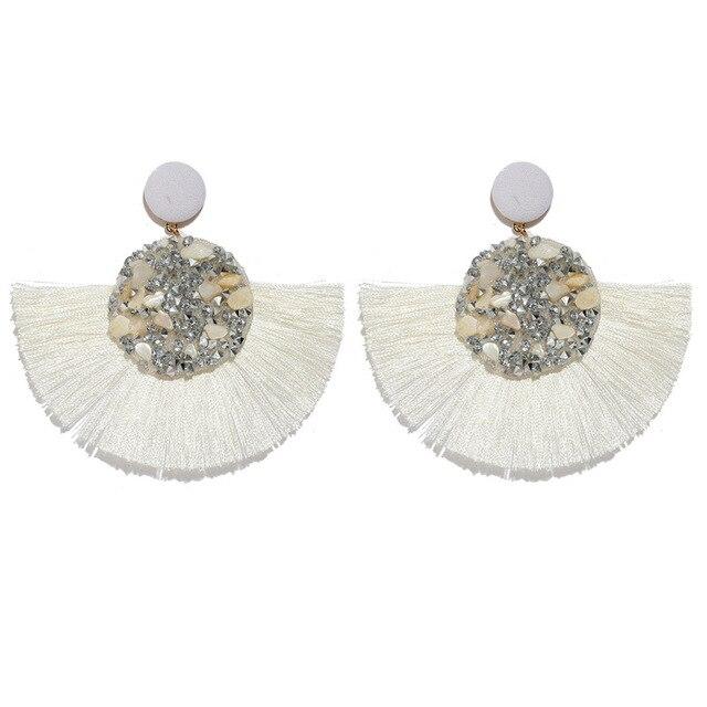 Bohemian Tassel Drop Earrings