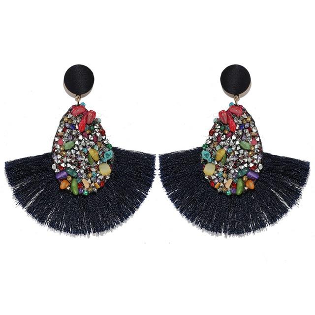 Bohemian Tassel Drop Earrings