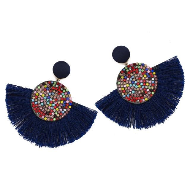 Bohemian Tassel Drop Earrings