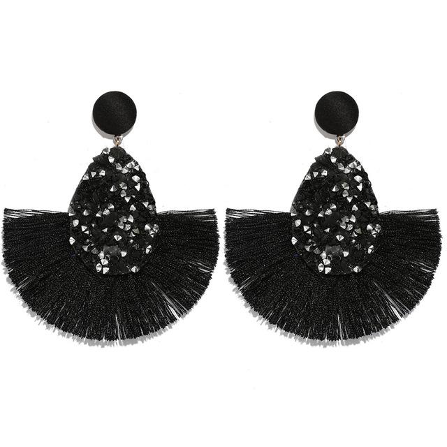 Bohemian Tassel Drop Earrings