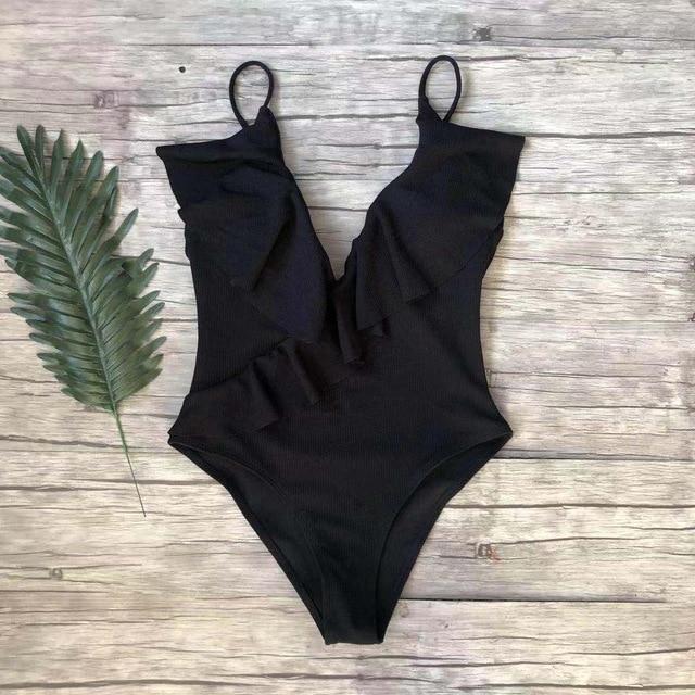 One-Piece Ruffle  Monokini