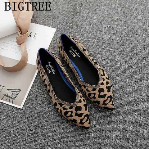 leopard creepers loafers flat shoes