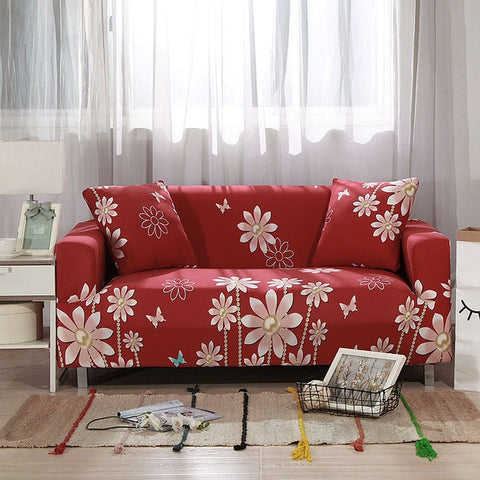 Tight Wrap Stretch Sectional Protector Elastic Sofa Cover