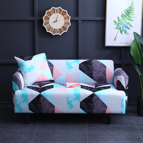 Sectional Elastic Stretch  Living Room Couch Cover Armchair Sofa Cover